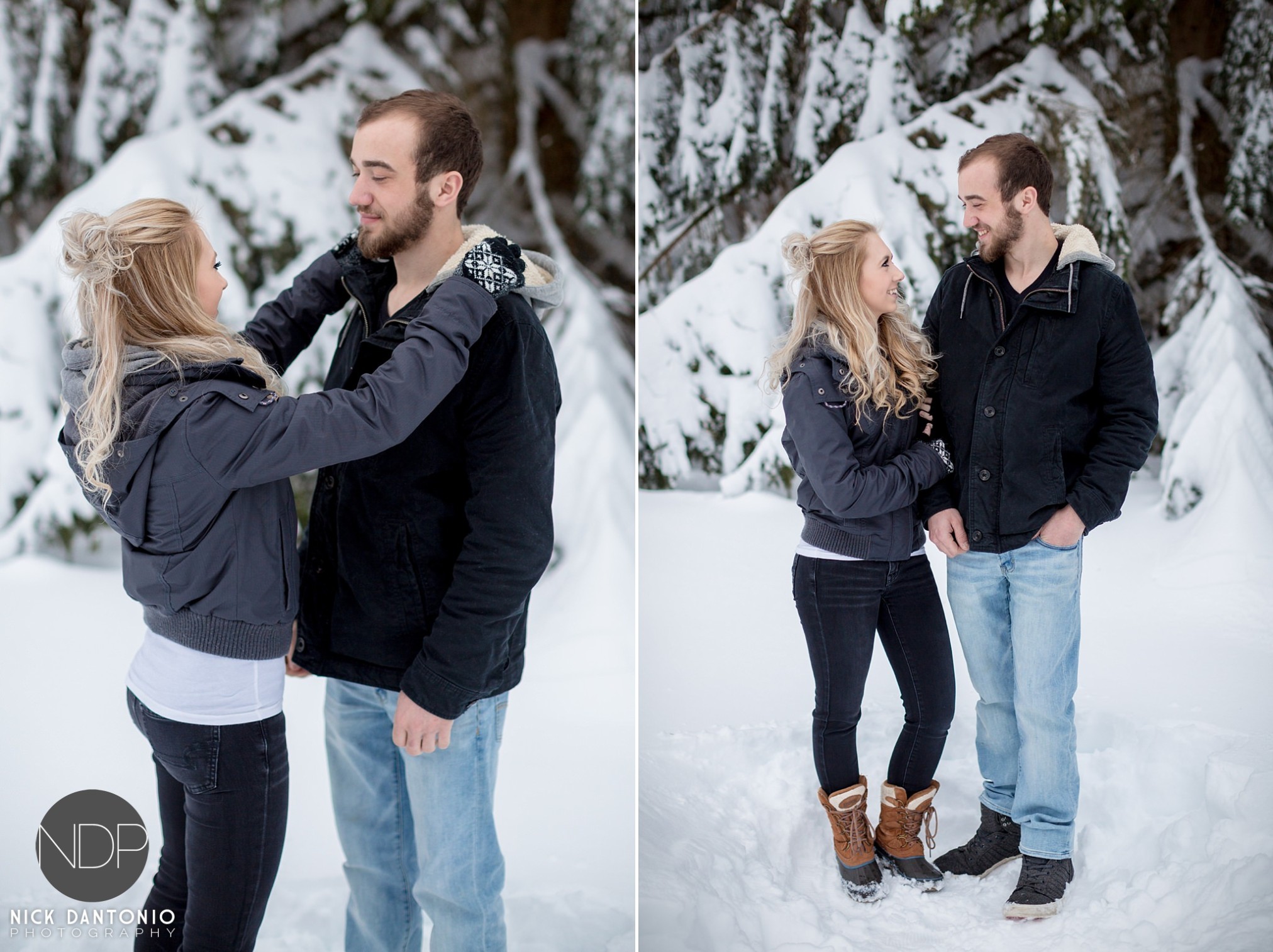 01-Warsaw Winter Engagement Photos