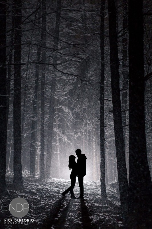 05-Warsaw Winter Storm Engagement Photos