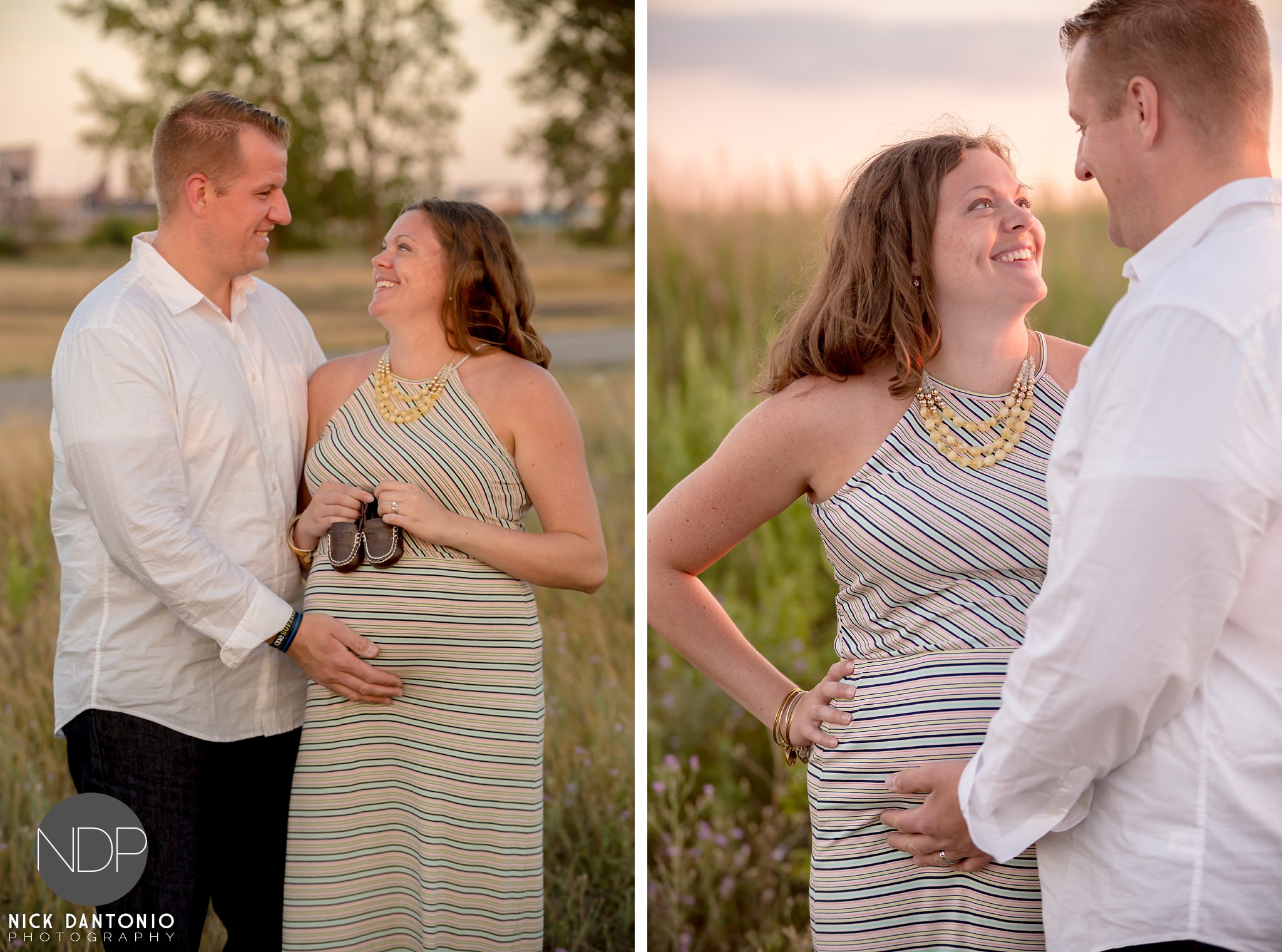 08-Buffalo Waterfront Sunset Maternity Photos_FB