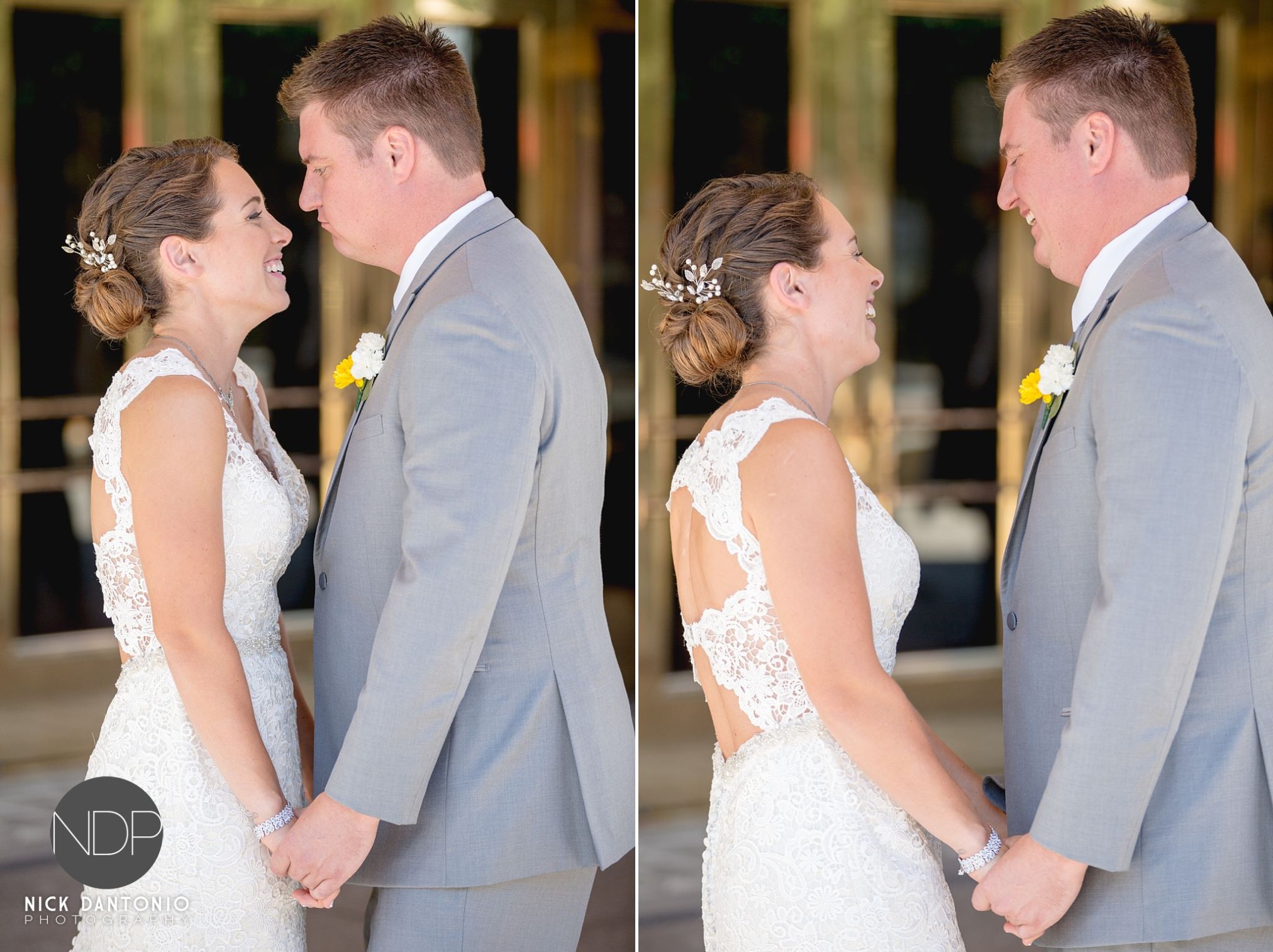 08-First Look Wedding Main St Buffalo