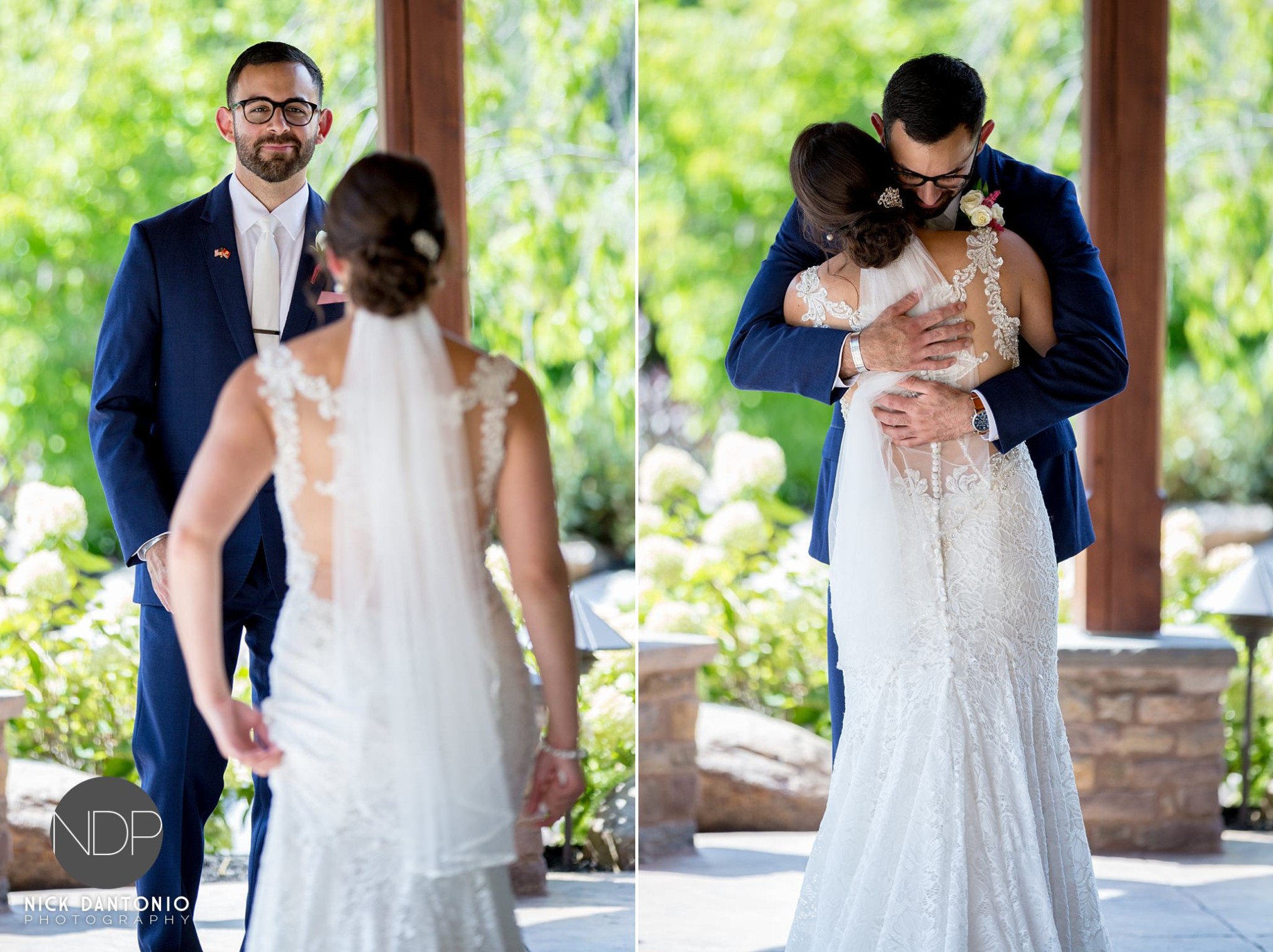 09-Deerfield First Look Wedding