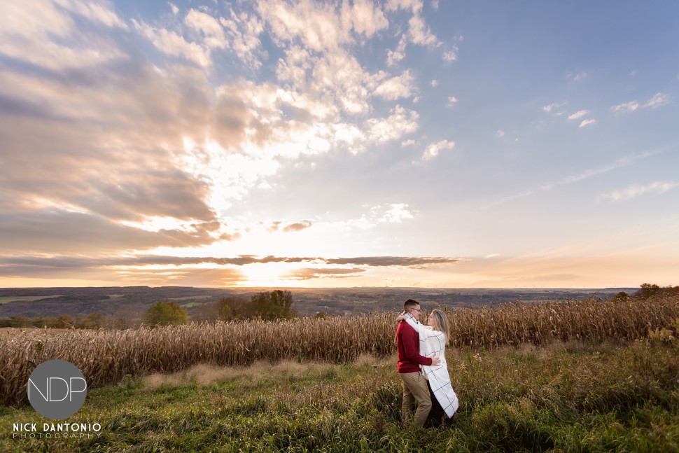 1-Warsaw Sunset Engagement Photos
