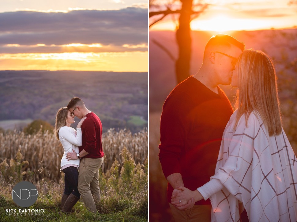 11-Warsaw Sunset Engagement Photos