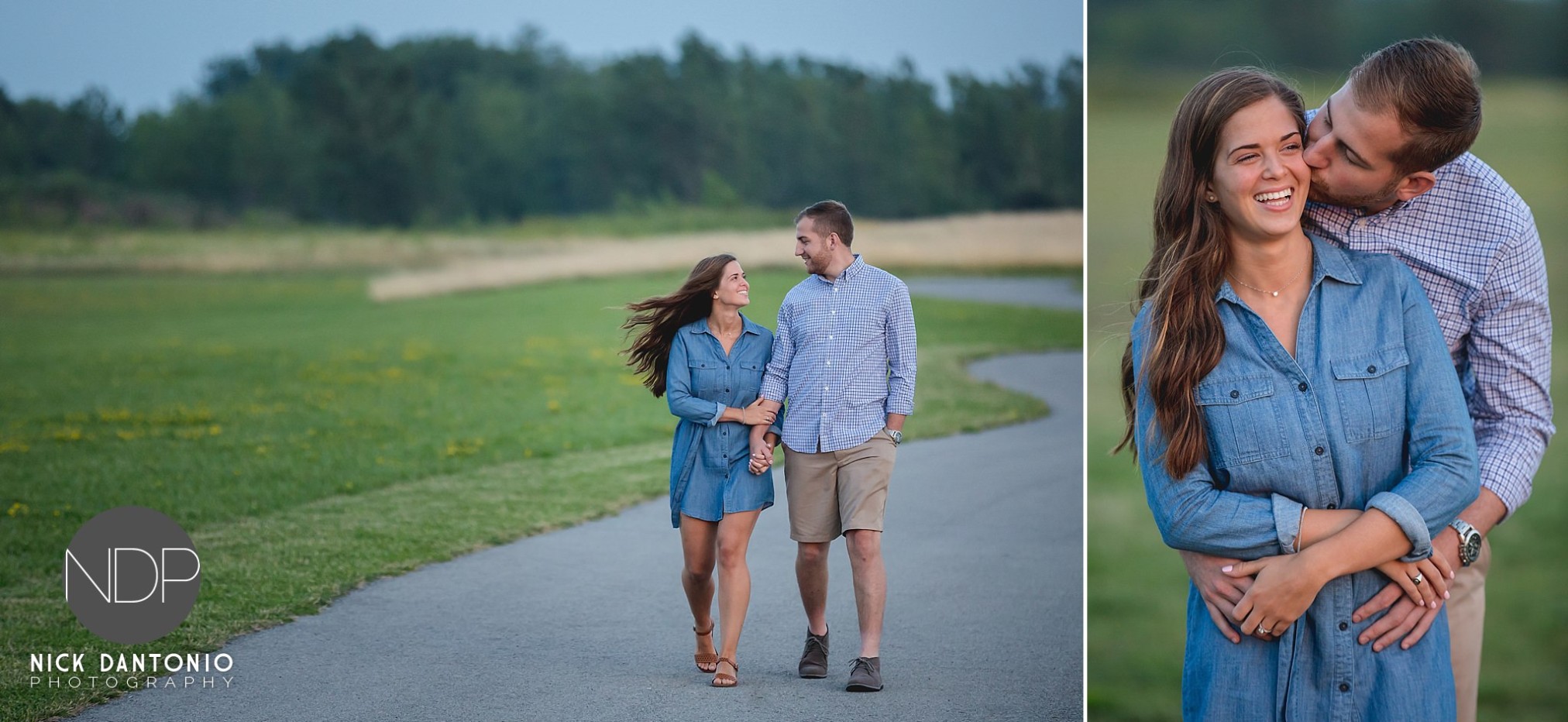 12-Buffalo Waterfront Sunset Engagement