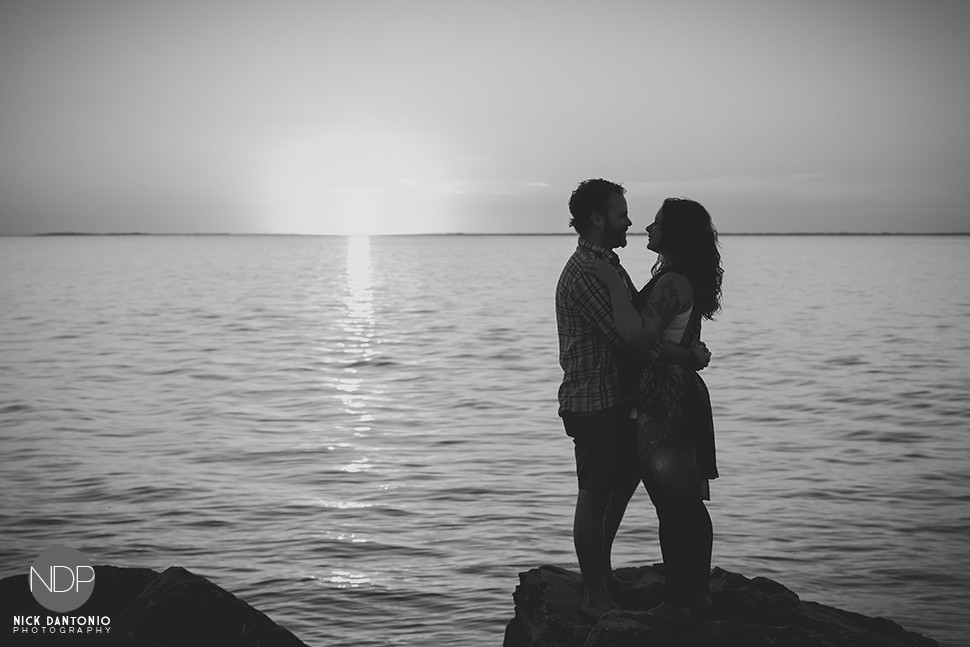14-Buffalo Hamburg Beach Engagement Photo
