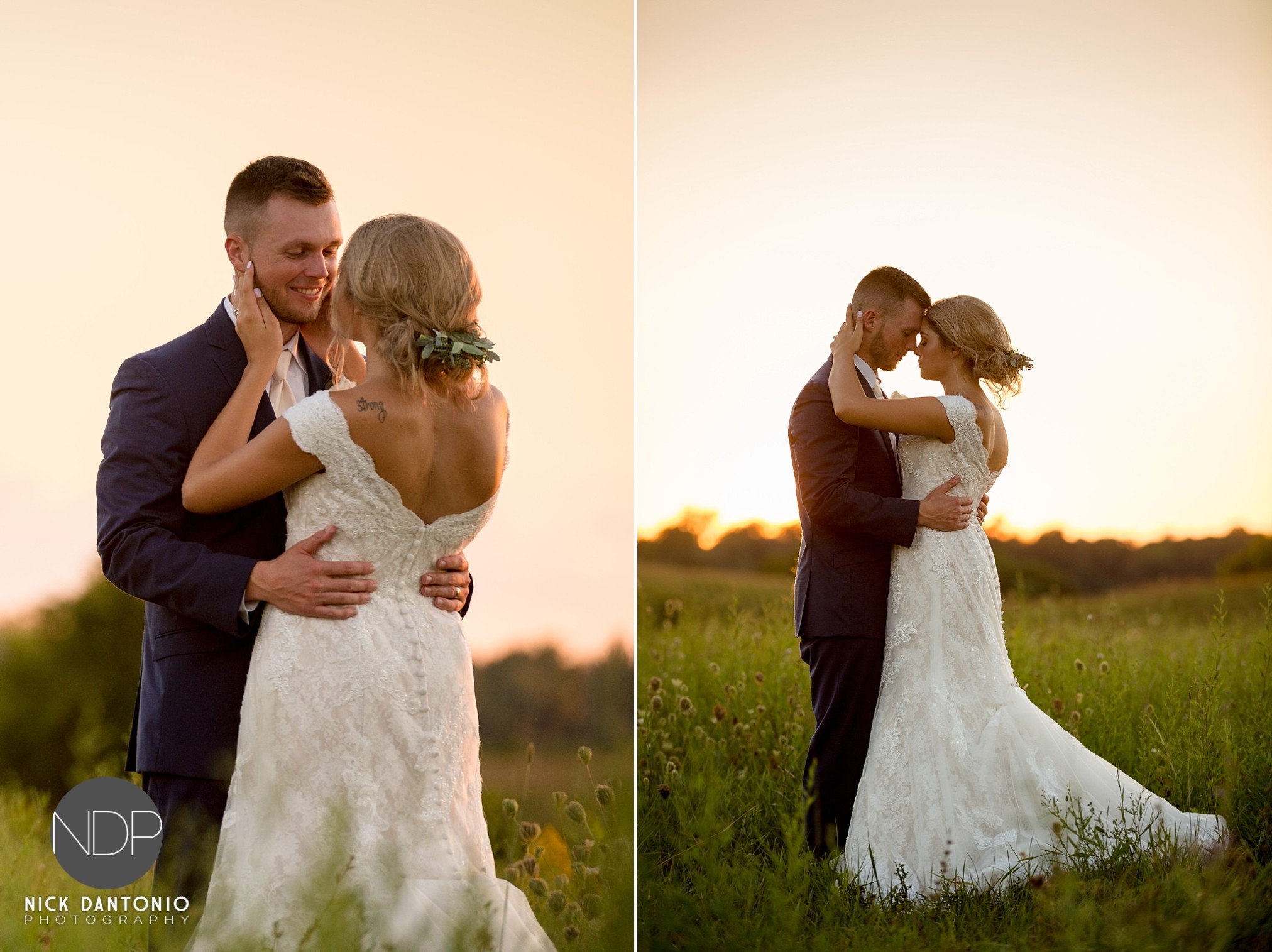 27-The Gallagher Barn Sunset Wedding