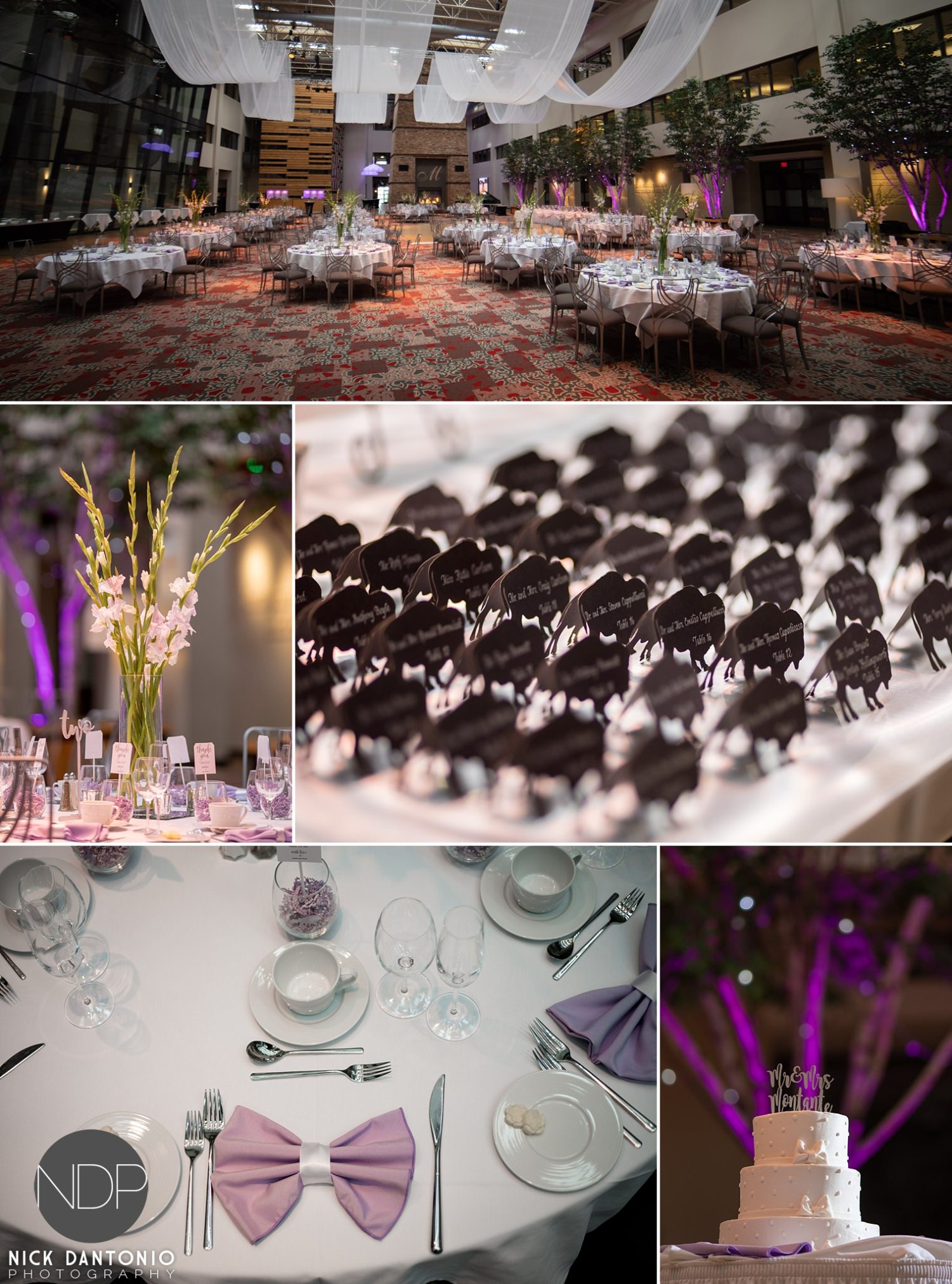 40-Buffalo Rich's Atrium Wedding Reception