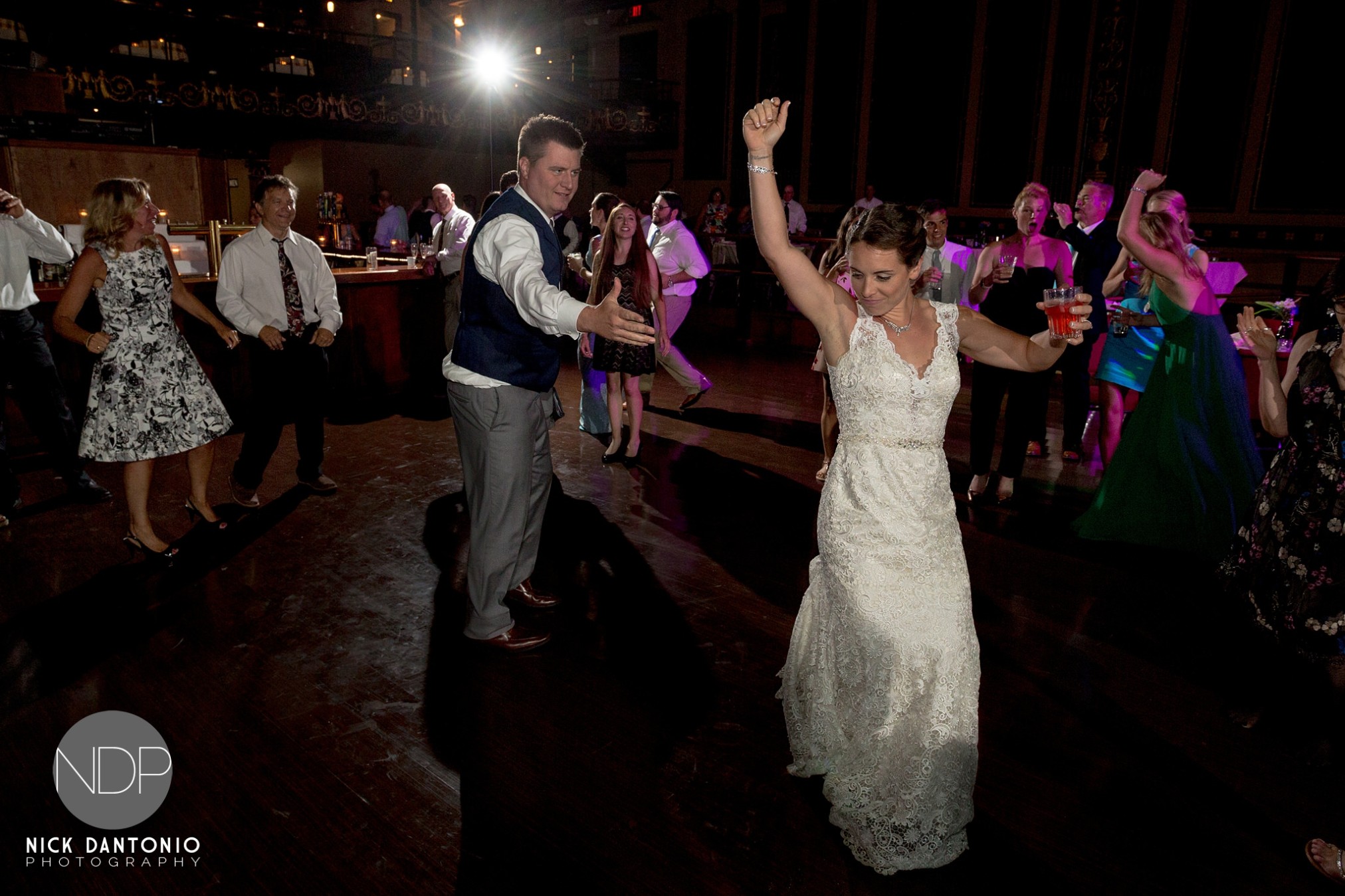 40-Rapids Theater Wedding Reception