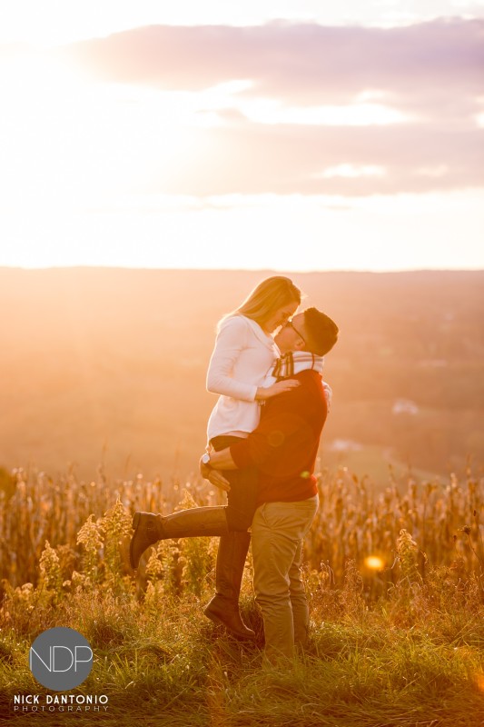 8-Warsaw Sunset Engagement Photos