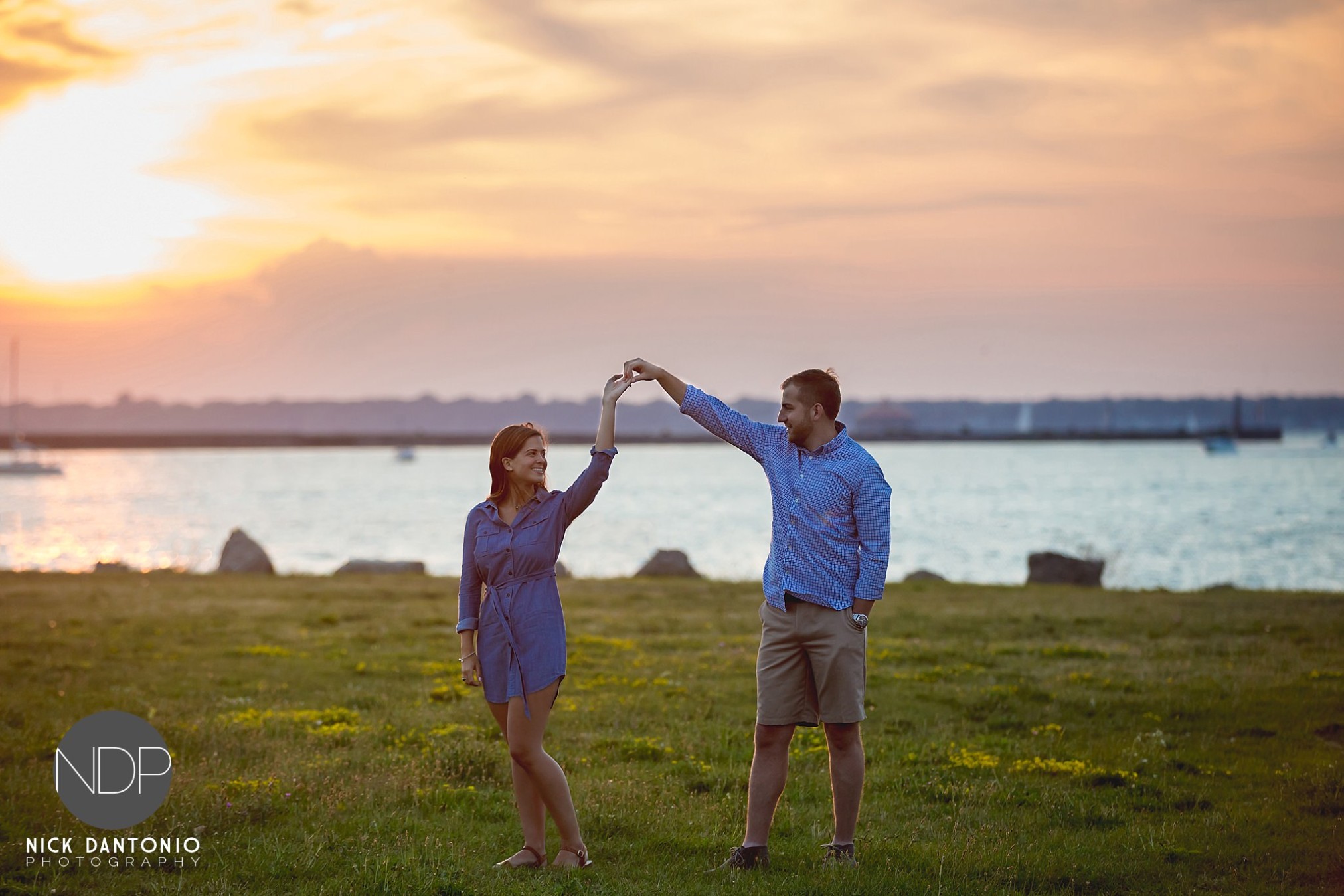 11b-Buffalo Waterfront Sunset Engagement