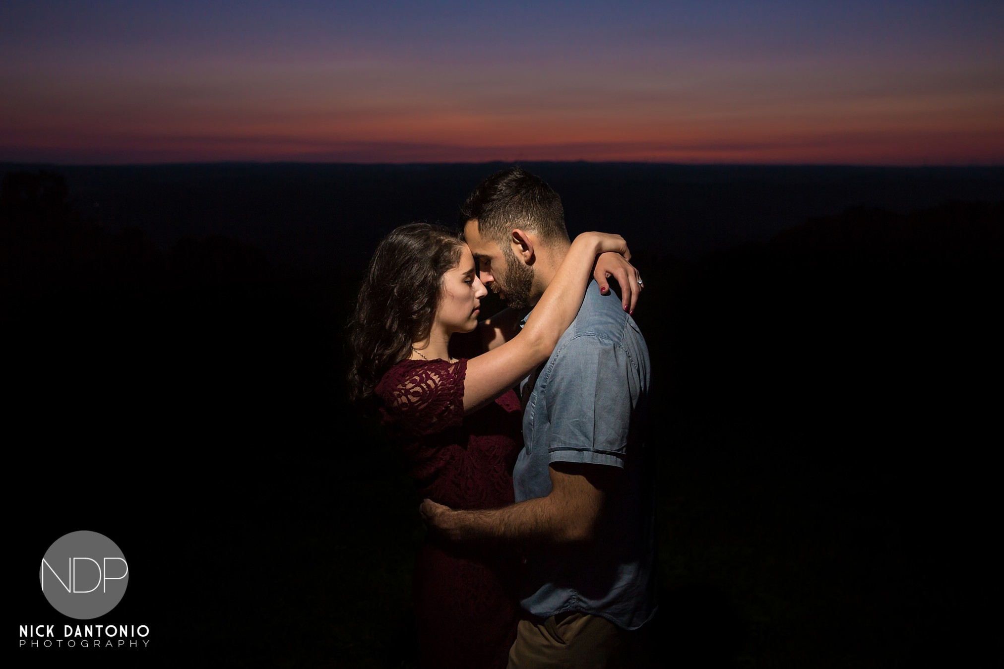 13-Sunset Engagement Photography