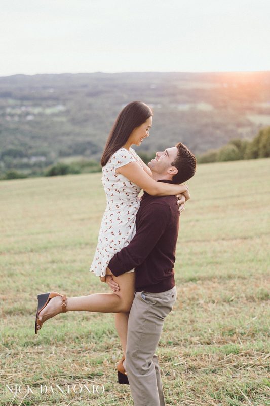 1-Warsaw Sunset Engagement