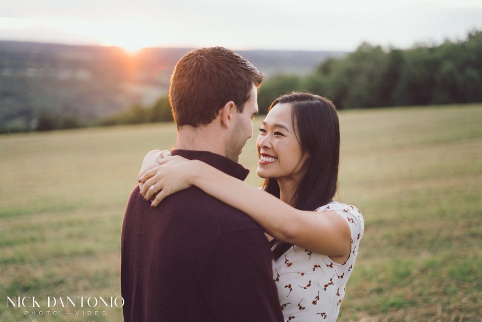 11-Warsaw Sunset Engagement