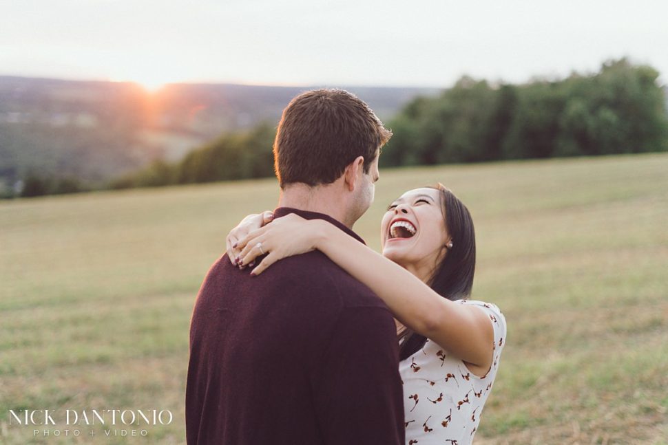 12-Warsaw Sunset Engagement